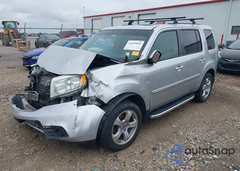 2014 Honda Pilot Ex-L из США, поврежденный, VIN 5FNYF4H57EB008856